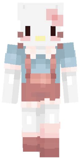 hello kitty minecraft skin